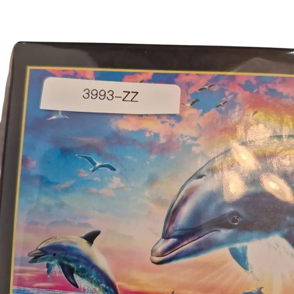 Buffalo Games - Vivid Collection - Dolphin Paradise - 1000 Piece Jigsaw Puzzle N